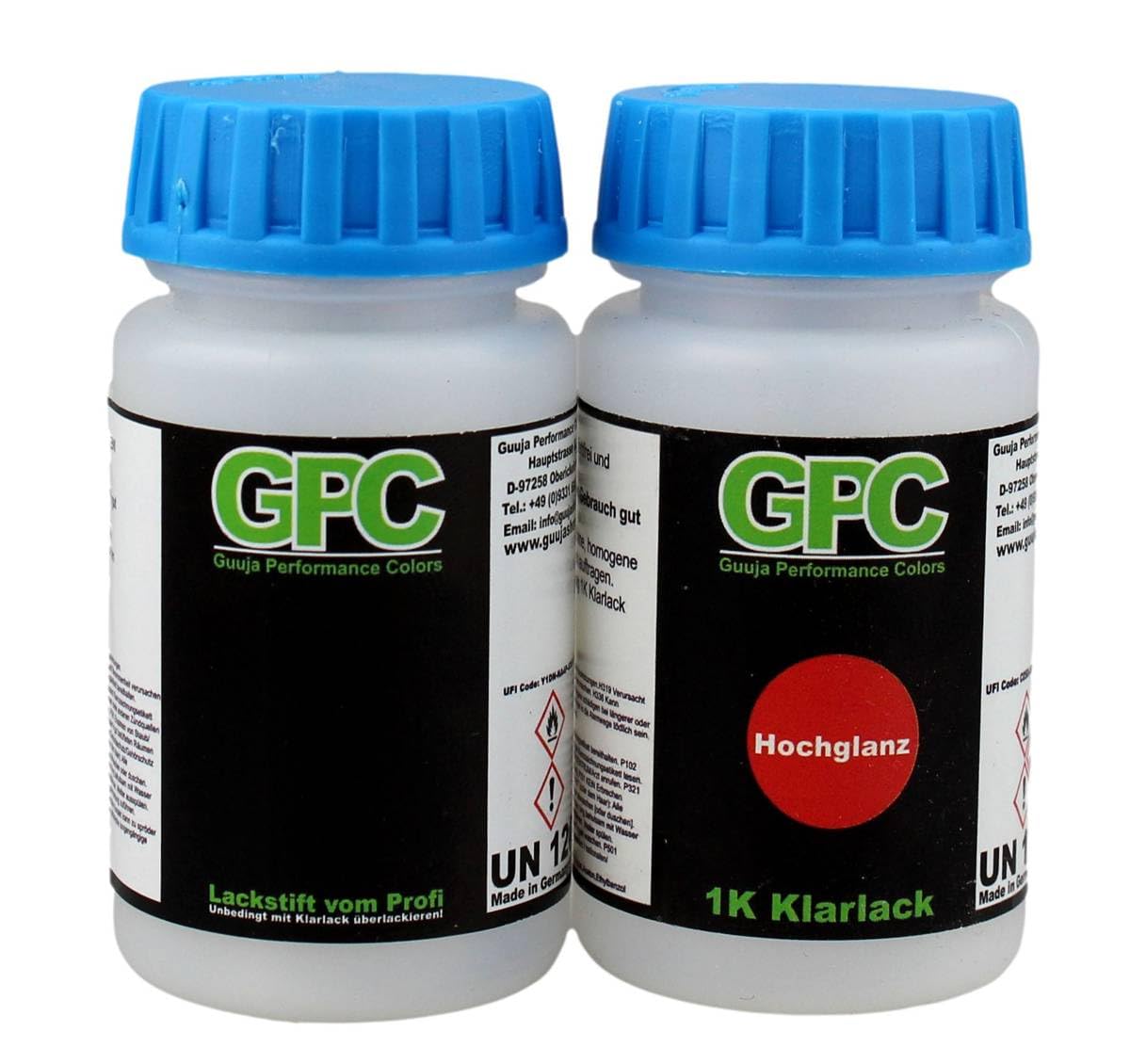 Guuja Lackstift für Kawasaki/Motorcycles E1 Candy Lightning Blue Metallic 3C Klarlack schnelltrocknend Tupflack Autolack Guuja Lackstift für Kawasaki/Motorcycles E1 Candy Lightning Blue Metallic 3C Klarlack schnelltrocknend Tupflack Autolack von Guuja