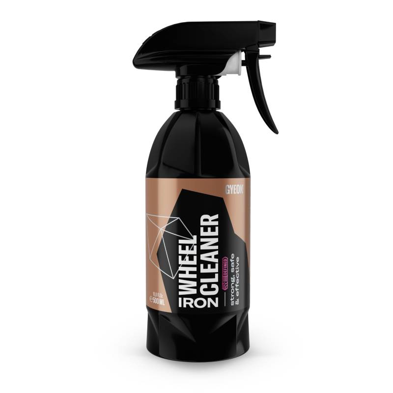 Gyeon Q²M Iron WheelCleaner REDEFINED - Felgenreiniger - Starke und schnelle Reinigung, sicher für alle Felgen (500 ml) von Gyeon