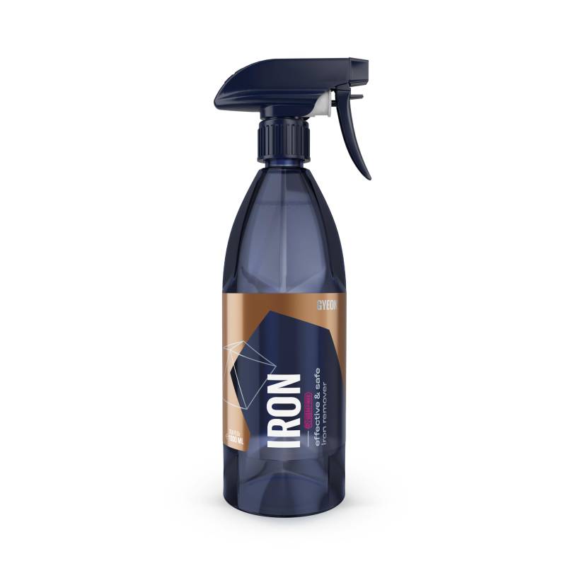 Gyeon Q²M Iron REDEFINED - Auto Flugrostentferner - extra schnelle Reinigung, für Lack und Felgen, pH-neutrale Formel (1000 ml) von Gyeon