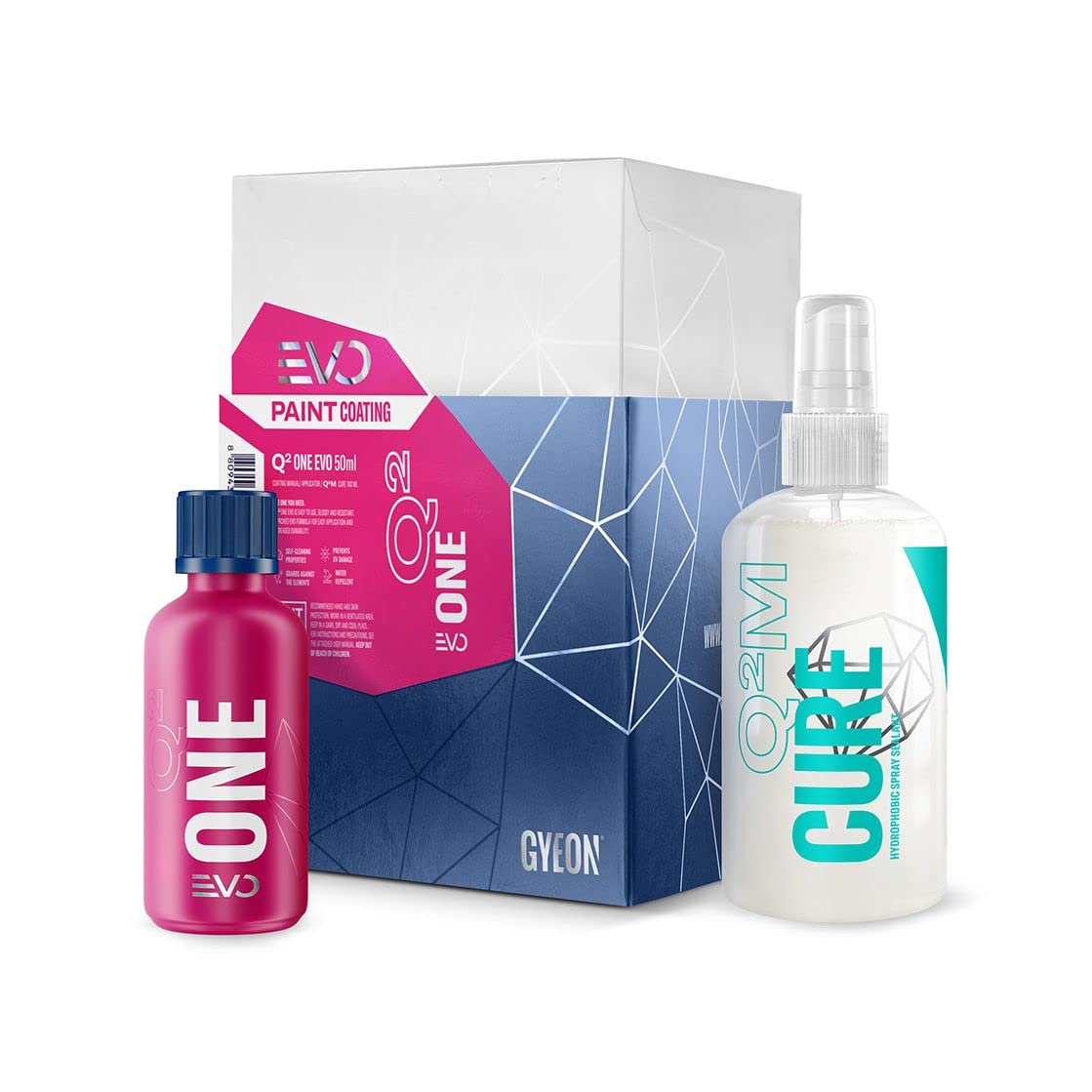 GYEON Q² One EVO + Q²M Cure Detailer - Auto Keramikversiegelung GYEON Q² One EVO + Q²M Cure Detailer - Auto Keramikversiegelung von Gyeon