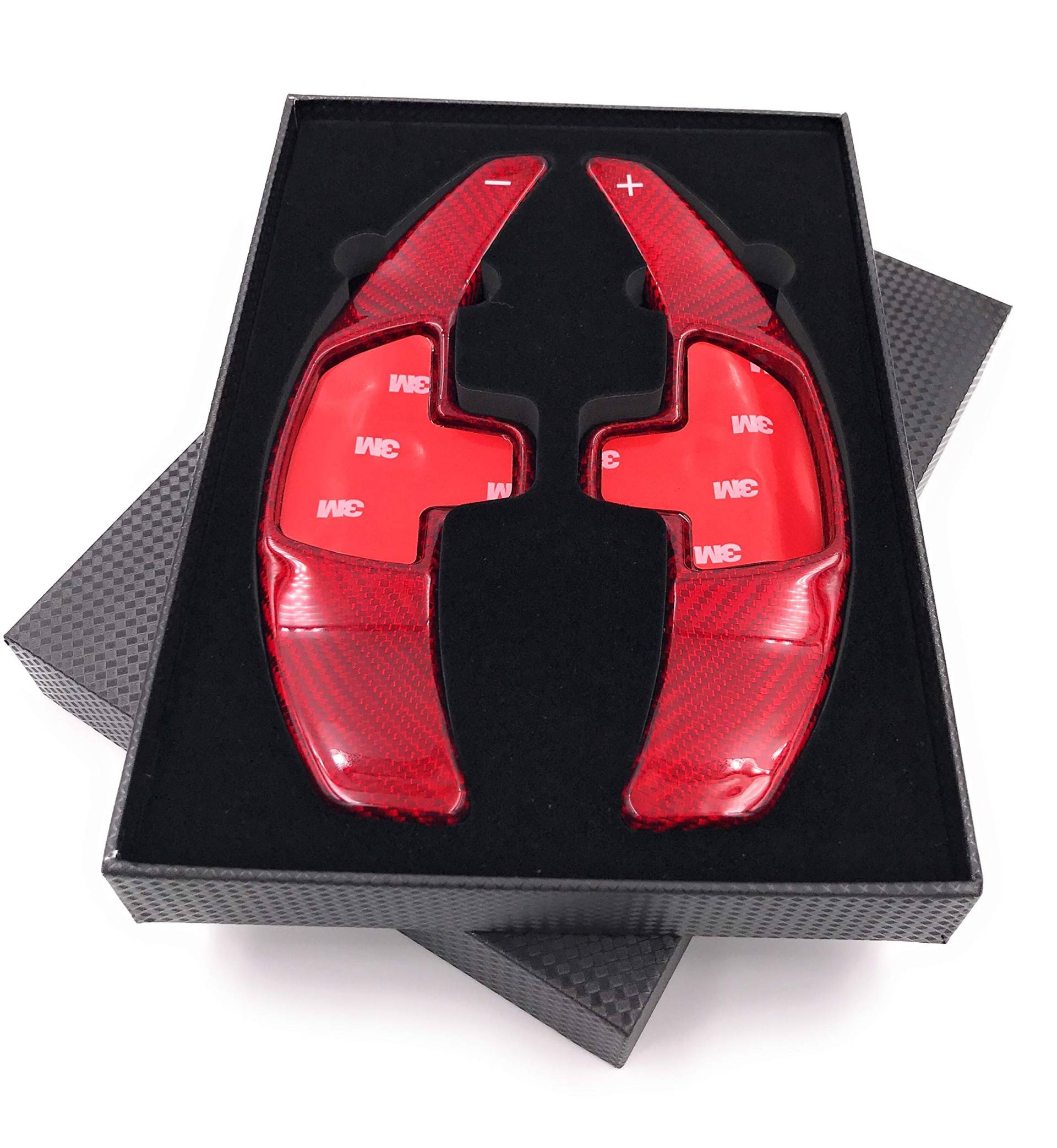 H-Customs Schaltwippen Shift Paddle aus echtem Fiberglass Type C: kompatibel mit Klasse A B C CLA CLS GLA C S CLS GLC GLE 2015-2020 Red H-Customs Schaltwippen Shift Paddle aus echtem Fiberglass Type C: kompatibel mit Klasse A B C CLA CLS GLA C S CLS GLC GLE 2015-2020 Red von H-Customs