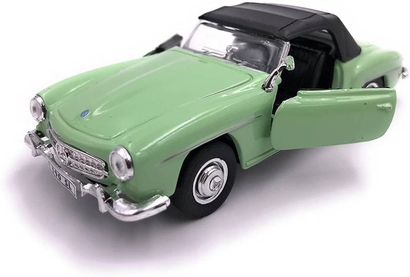 H-Customs 190 SL Modellauto Auto Lizenzprodukt 1:34 zufällige Farbauswahl von H-Customs