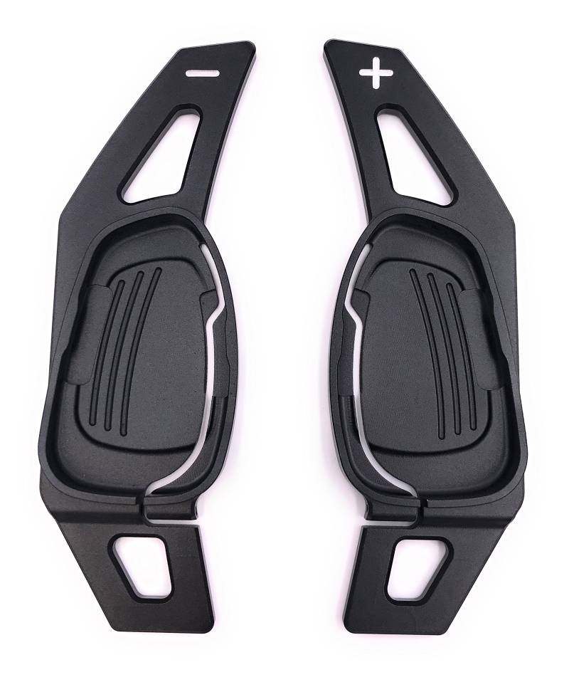 H-Customs S-Tronic Schaltwippen Shift Paddle Verlängerung kompatibel mit RS A5 S3 S5 S6 SQ5 RS3 RS6 RS7 2015-2017 schwarz von H-Customs