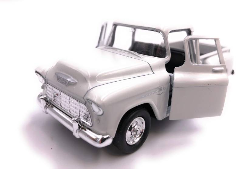 H-Customs Stepside Truck Modellauto Auto Lizenzprodukt 1:34-1:39 Weiß von H-Customs
