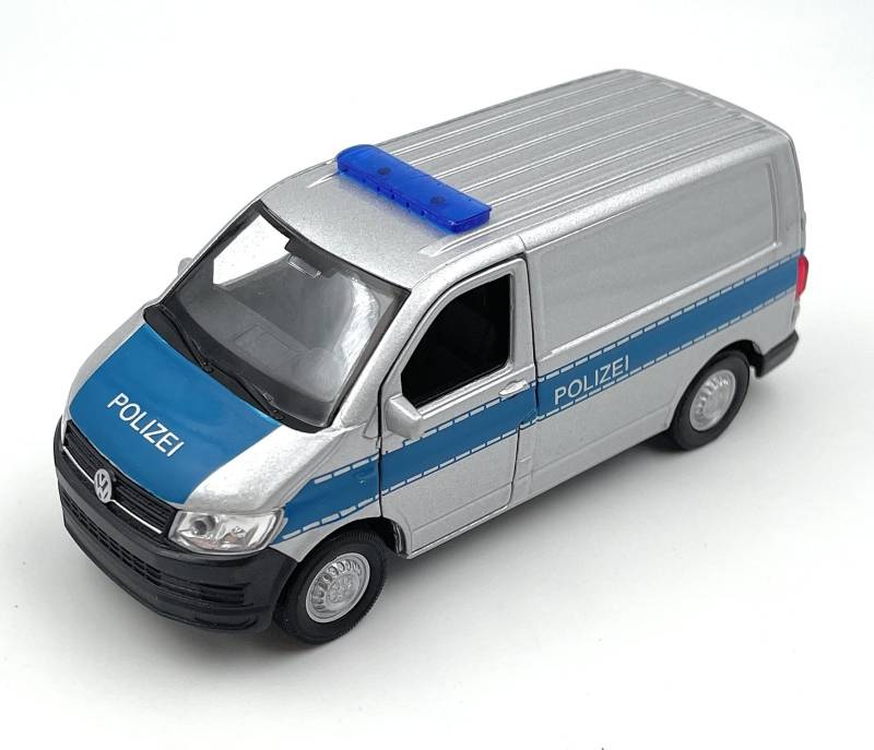 H-Customs T6 Bus Polizei Modellauto Auto Lizenzprodukt 1:34-1:39 von H-Customs