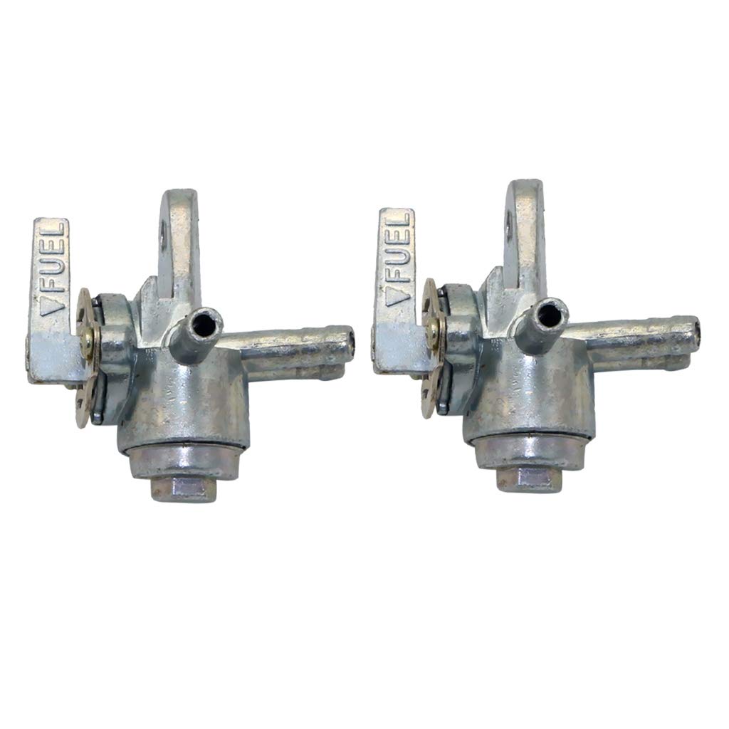 H HILABEE 2 Stück 3 Wege Benzinhahn Kraftstoffbehälter Absperrventil 6mm Hohe Leistung Garantiert H HILABEE 2 Stück 3 Wege Benzinhahn Kraftstoffbehälter Absperrventil 6mm Hohe Leistung Garantiert von H HILABEE