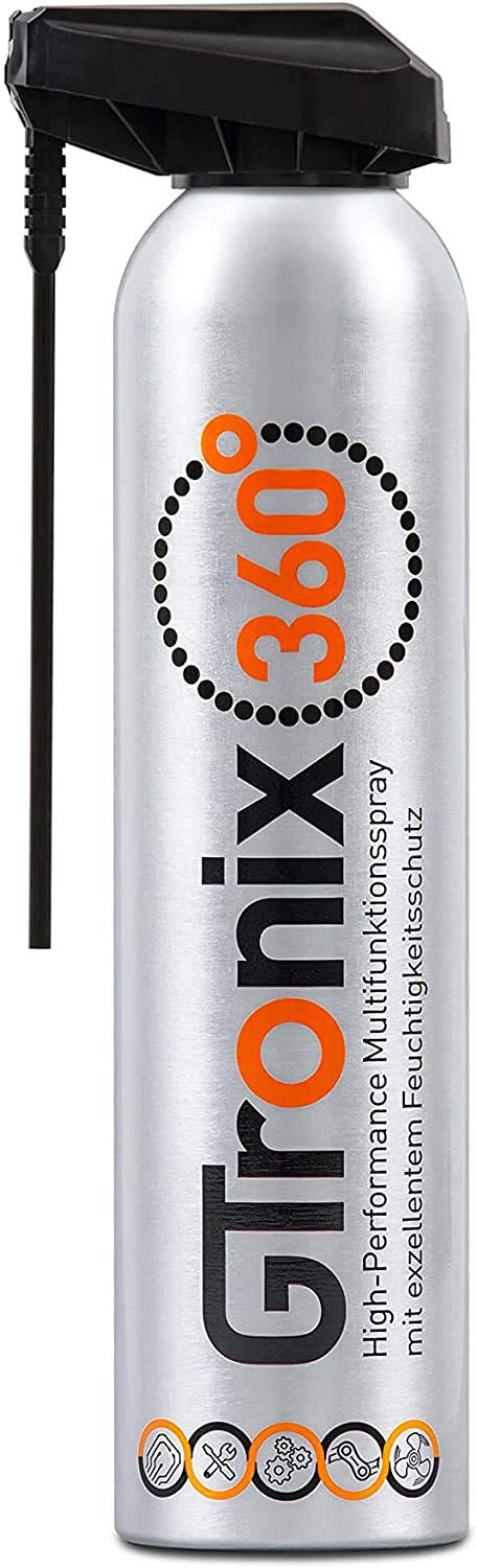 HKB 2 x GTronix 360° Multifunktionsspray 300 ml und 70 ml - 4 in 1 Multiöl + Water-Block-Effect - Made in Germany von Jlwiy