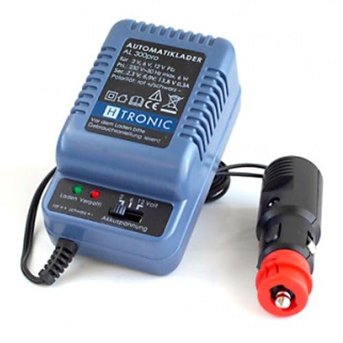 H-Tronic Batterie Automatik-Lader AL 300 pro mit Zigarettenanzünderstecker von H-Tronic