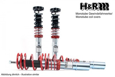 H&r Spezialfedern Fahrwerkssatz, Federn/Dämpfer [Hersteller-Nr. 28661-1] für Skoda, VW von H&R Spezialfedern