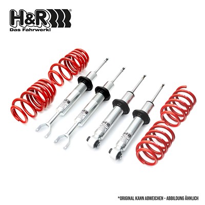 H&r Spezialfedern Fahrwerkssatz, Federn/Dämpfer [Hersteller-Nr. 29482-4] für Audi von H&R Spezialfedern