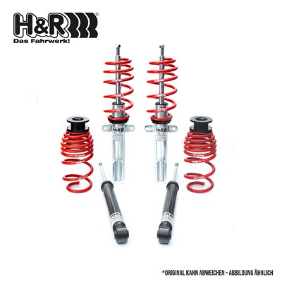 H&r Spezialfedern Fahrwerkssatz, Federn/Dämpfer [Hersteller-Nr. 45851-7] für Audi, Seat, VW von H&R Spezialfedern