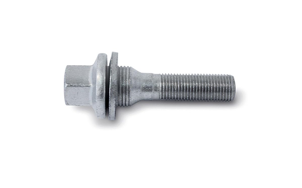 Flachbundschraube mit Unterlegscheibe M12 x 1,25 x 54mm | H&R (12255406), Silber von H&R