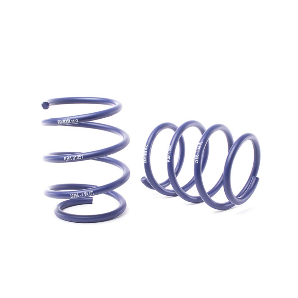 H&R HR 292472 Fahrwerksatz, Federn Sportfedersätze/Performance Lowering Springs H&R 29247-2 Federsatz Federung/Dämpfung, Groß von H&R