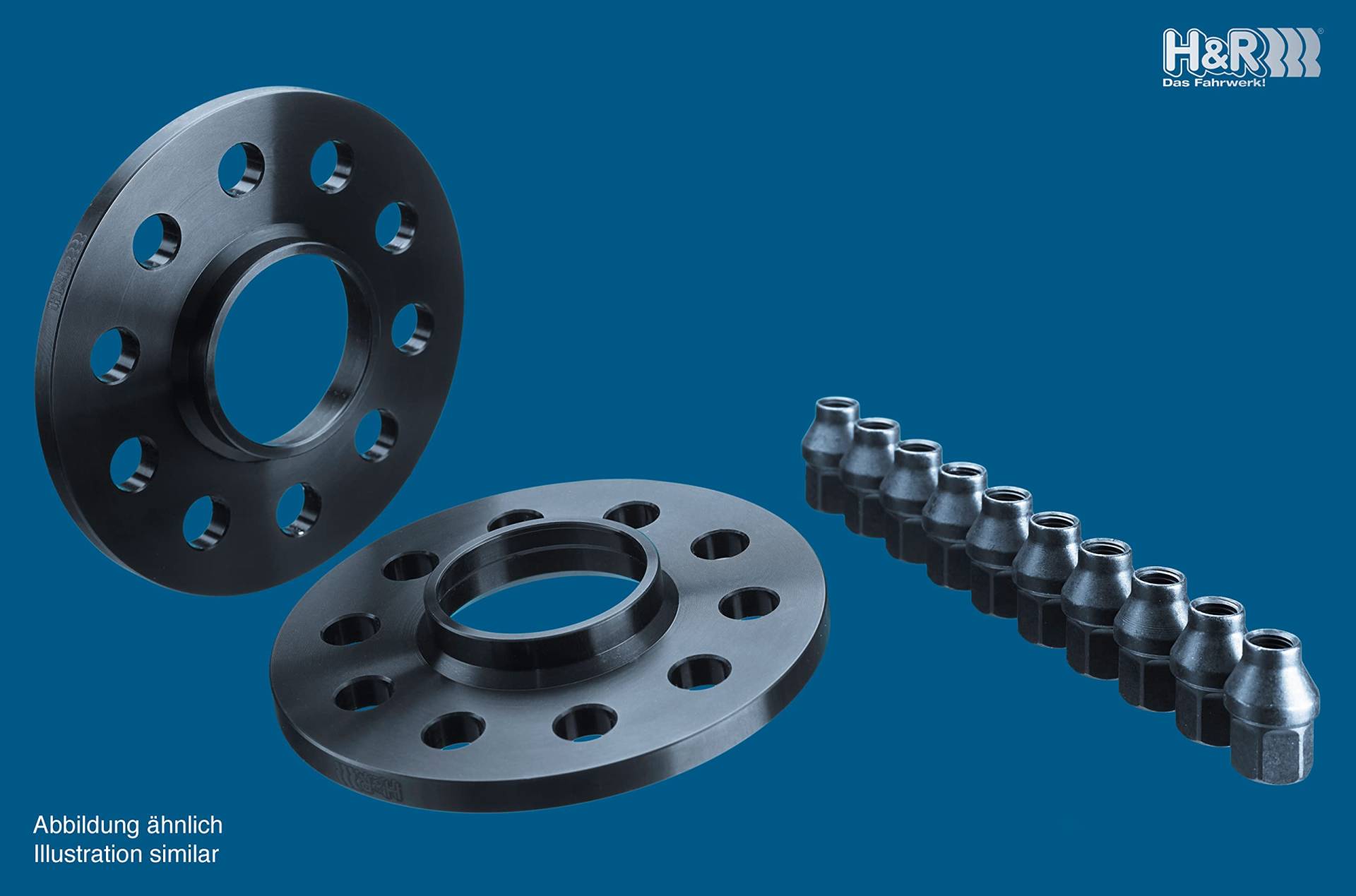 H&R DRS-MZ-System Spürverbreiterungsatz 18mm pro Achse - Lochkreis 5x115 - Mittenzentrierung 70,1mm - System M12x1,5 - kompatibel mit Opel - Schwarz H&R DRS-MZ-System Spürverbreiterungsatz 18mm pro Achse - Lochkreis 5x115 - Mittenzentrierung 70,1mm - System M12x1,5 - kompatibel mit Opel - Schwarz von H&R