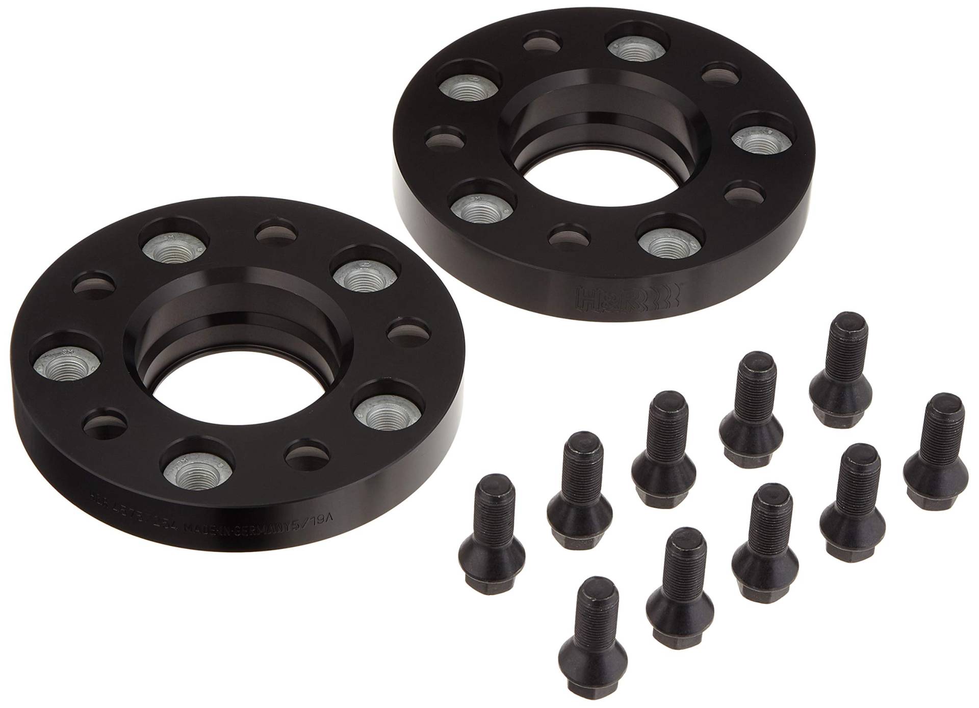 H&R DRA-System Spürverbreiterungsatz 45mm pro Achse - Lochkreis 5x120 - Mittenzentrierung 72,5mm - System M14x1,25 - kompatibel mit BMW/Mini - Schwarz H&R DRA-System Spürverbreiterungsatz 45mm pro Achse - Lochkreis 5x120 - Mittenzentrierung 72,5mm - System M14x1,25 - kompatibel mit BMW/Mini - Schwarz von H&R