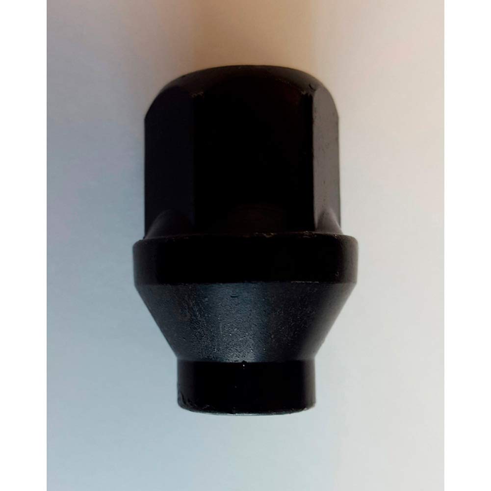 H&R Befestigungsmutter mit Schaft 5mm, ø16,7mm - M14x1.50 - Länge 34mm - Schwarz Kegel zu H&R Befestigungsmutter mit Schaft 5mm, ø16,7mm - M14x1.50 - Länge 34mm - Schwarz Kegel zu von H&R