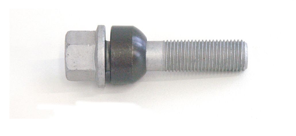 H&R Radschraube Kugelbund mit bewegliche Kugelbund R14 M14x1.50 - Länge 54mm (z.B. kompatibel mit Porsche) von H&R