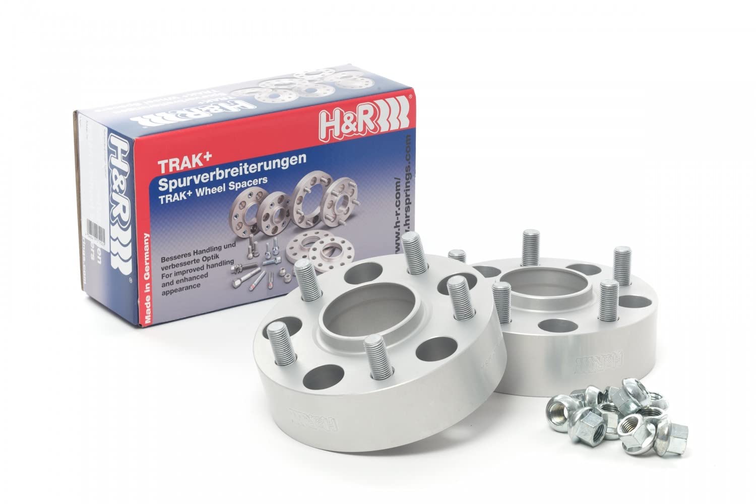 Spurverbreiterung TRAK+ Spurverbreiterungen/TRAK+ Wheel Spacers von H&R 50 mm (5075670) Distanzscheibe Räder von H&R