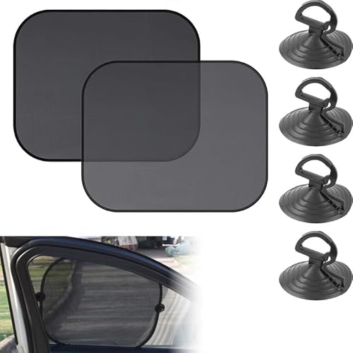 2 Stück Auto-Sonnenschutz, für FIAT Tipo (Type 356) Sedan 2015-2020 2021 2022 2023 2024 2025 Sonnenschutz Auto Baby mit UV Schutz von HAAXSHOB
