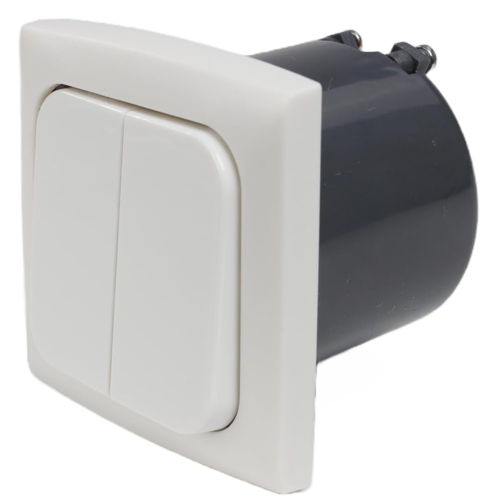 C-Line Presto Inprojal CBE 12-230 Volt Serienschalter + Rahmen + Isodose Wohnmobil Wohnwagen Boot weiß C-Line Presto Inprojal CBE 12-230 Volt Serienschalter + Rahmen + Isodose Wohnmobil Wohnwagen Boot weiß von HABA