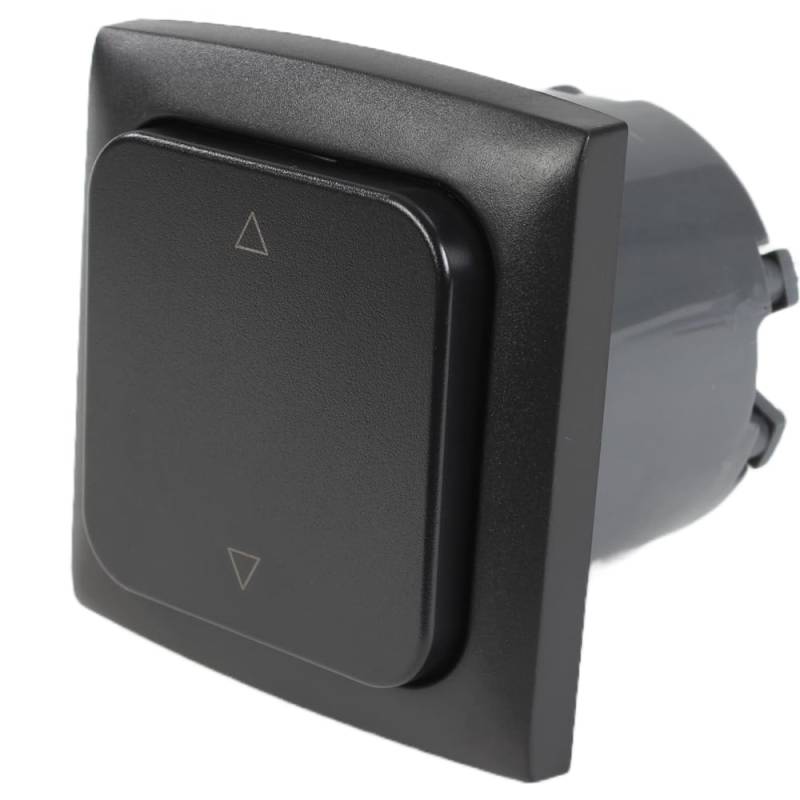 C-Line Presto Inprojal CBE 12 Volt Schalter Trittstufe + Rahmen + Isodose Wohnmobil Wohnwagen Boot schwarz von HABA