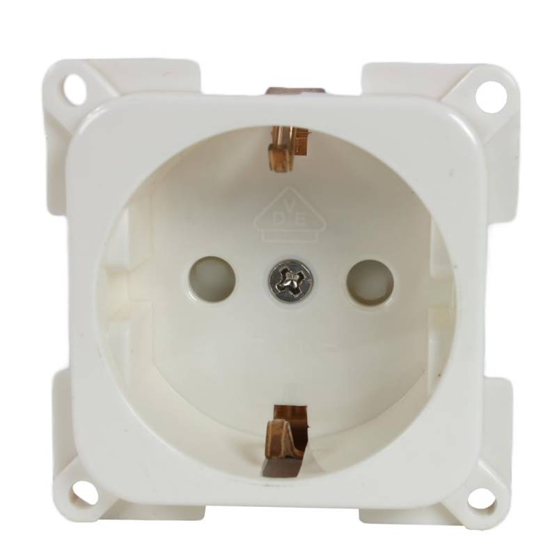 C-Line Presto Inprojal CBE Steckdose Schuko 220/230 Volt Wohnmobil Wohnwagen weiß von HABA