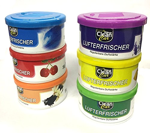 HAC24 6er Set Lufterfrischer Duftdosen Auto Autoduft Raumduft Duftbaum Duftspender HAC24 6er Set Lufterfrischer Duftdosen Auto Autoduft Raumduft Duftbaum Duftspender von HAC24