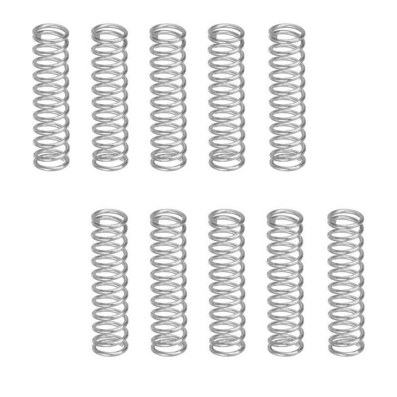 Compression Spring,Small Springs,5pcs Small Stainless Steel Compression Spring 2.5mm Wire Dia. 28~40mm Outside Dia Length 20mm ~ 100mm(2.5X29X30mm) von HAEUYA