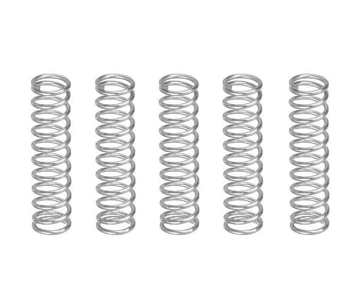 Compression Spring,Small Springs,5pcs Small Stainless Steel Compression Spring 4.0mm Wire Dia. 52/55/58/60/62/65/68/70mm Outside Dia Length 20mm ~ 100mm(4.0X70X45mm) von HAEUYA