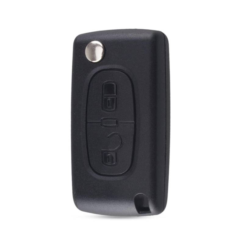 2/3/4-Tasten-Fob-Gehäuse Autoschlüssel Shell Flip, Compatible für FIAT Scudo Ulysse Fit Lancia Phedra HU83/VA2 Blade CE0523 CE0536,Va2 Ce0523-2 Button von HAHUJZXK