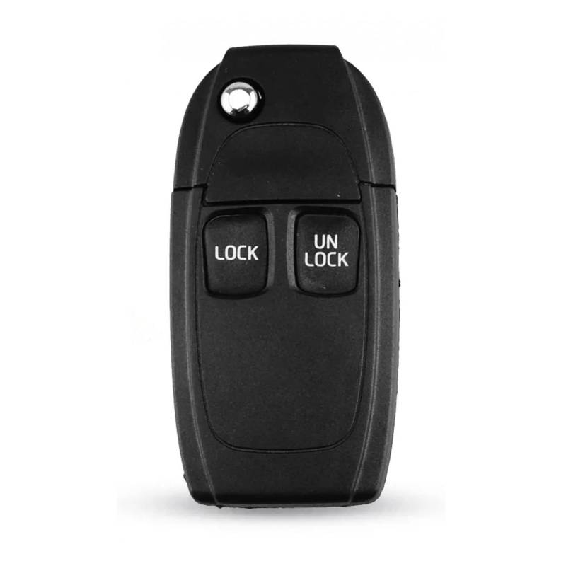 2 Tasten Geändert Autoschlüssel Gehäuse der Fernbedienung Ersatz Zubehör Shell Case Cover Fob Ersatz Zubehör Compatible für Volvo 850 960 C70 S40 S60 S70 S80 S90 V40 V70 V90 XC70 XC90 von HAHUJZXK