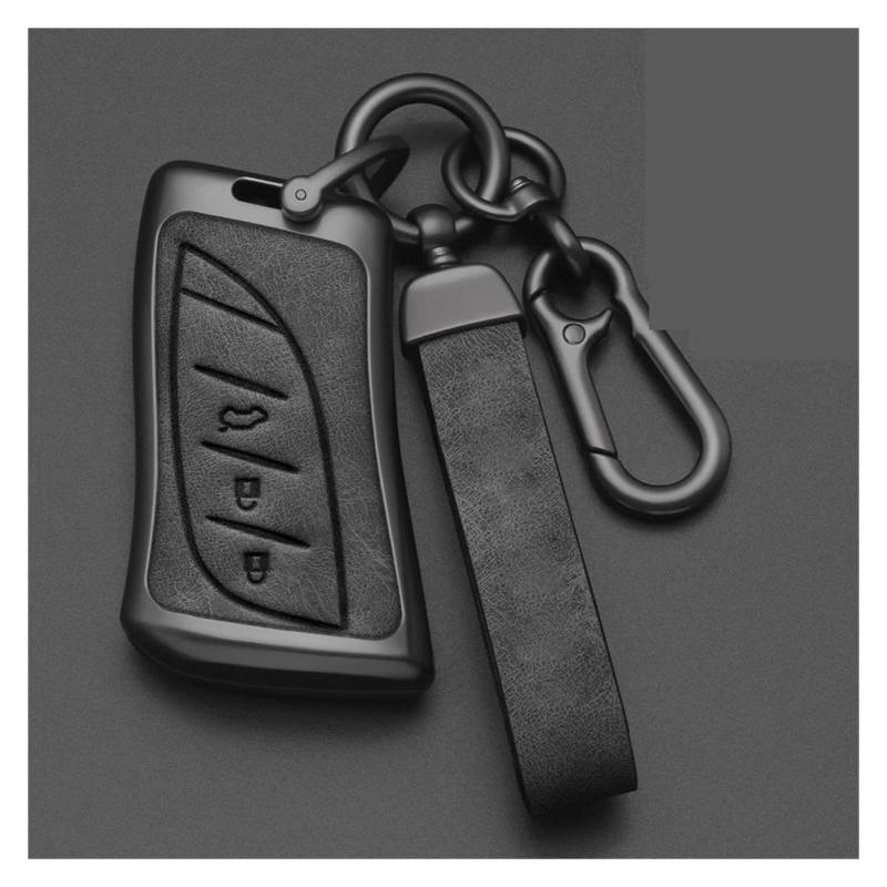 Autoschlüssel Gehäuse Compatible für Lexus NX ES UX US RC LX GX IST RX 200 250h 350h LS 450h 260h 300h UX200 Legierung Stil Auto Schlüssel Fall Abdeckung Shell Fob Zubehör von HAHUJZXK