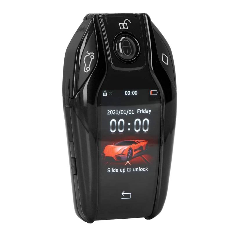 Universal Autoschlüssel, LCD SmartKey Funkschlüssel Auto Fernbedienung Schlüssel, Tk800+ LCD Touchscreen Smart Key Auto-Modifikation Zubehör Smart LCD-Autoschlüssel compatible für EIN Button-Startauto von HAHUJZXK
