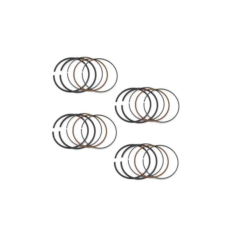 4 Sätze STD +25 +50 Kolbenringe passend for CBR1000 Fireblade 2004-2007 Motorräder(OVERSIZE 0.5) von HAHvvBOF