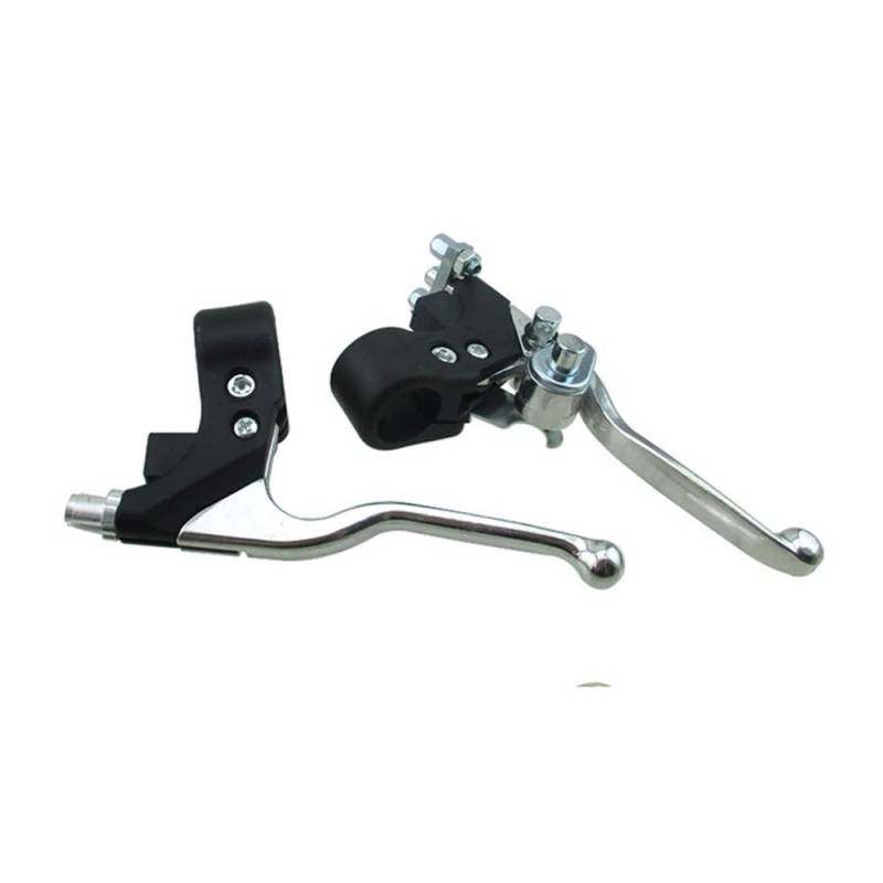 7/8 Zoll Rechts Doppel Links Griff Bremshebel Fit for 47cc 49cc Dirt Bike Motorrad Roller ATV Quad Bike von HAHvvBOF