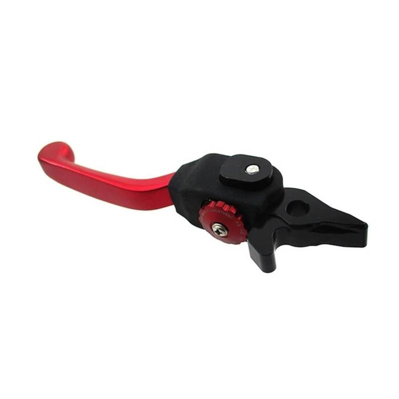 Klappbarer Vorderbremshebel Passend For Pit Dirt Bike M2R SSR(Red-black) von HAHvvBOF