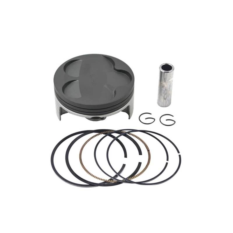 STD ~ +100 Zylinderbohrung 77 mm ~ 78 mm Kolbensatz und Ringe passend for Motorräder YZ250F 2001–2007 WR250F 2001–2013(Oversize 1.0) von HAHvvBOF