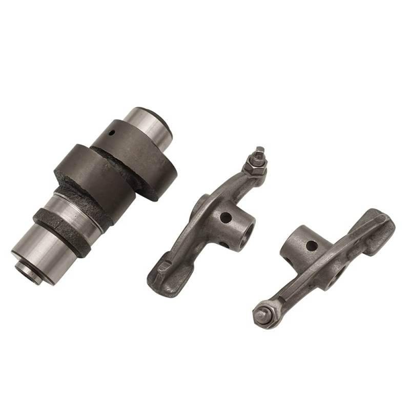 2 Stück Kipphebel und Nockenwelle Nockenwelle passend for Warrior 350 Bruin 350 Big Bear 350 YFM350X YFM 350X Einlass- und Auslassmotorteil Teile von HAIRXR
