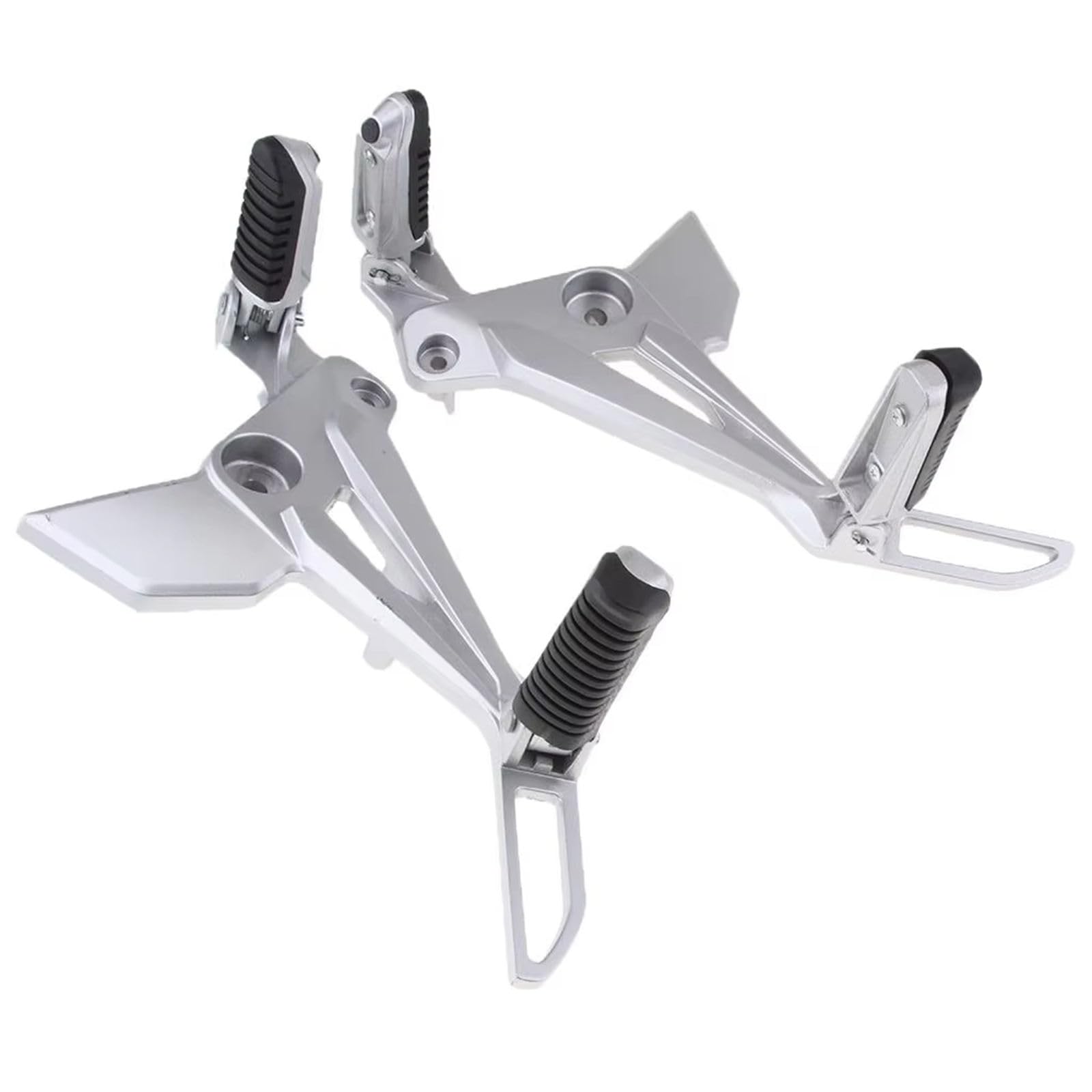 2 x Motorrad-Fußpedale aus Metall, Ersatz-Fußbretter aus Aluminiumlegierung, linke und rechte Seite 2 x Motorrad-Fußpedale aus Metall, Ersatz-Fußbretter aus Aluminiumlegierung, linke und rechte Seite von HAISENG