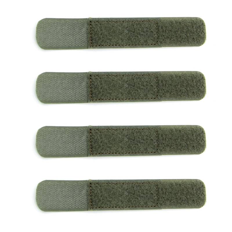 Wiederverwendbare taktische Nylon-Gurte, regulierbare Bindungsgurte, Seilspanner für Outdoor-Camping und Heimorganisation, 4 Stück von HAISENG
