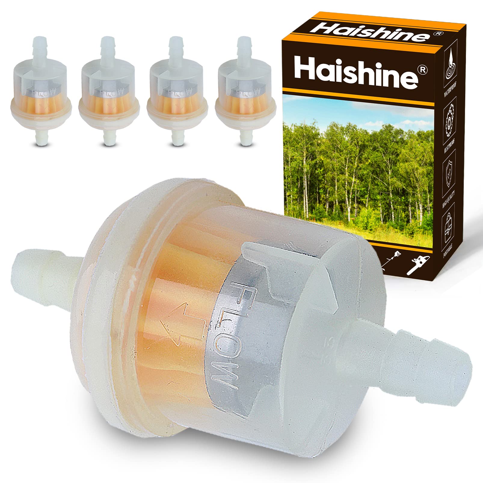 Haishine 5 Stücke Kraftstoff Gas Benzinfilter Für Honda GXV160 GX160 GX270 GX390 168F 188F Motor Freischneider Wasserpumpe Generator von HAISHINE