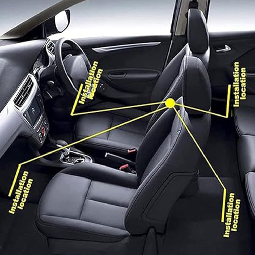 Auto Bodenmatte Fußmatten für Polo Plus 2019 2020 2021 2022 2023 2024 2025(LHD), Nach Maß Allwetterschutz Leder Fussmatten Vorne und Hinten Automatten,C-beige von HAIYUN