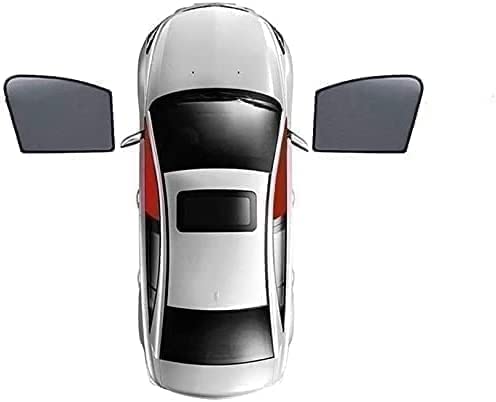 Auto Seitenfenster Sonnenschutz für M-erced-es Benz B Klasse W246 2012-2018, Magnetischer Front Heck Seitenscheibe Visier Faltbare Sonnenblende Datenschutz,2pcs von HAIYUN