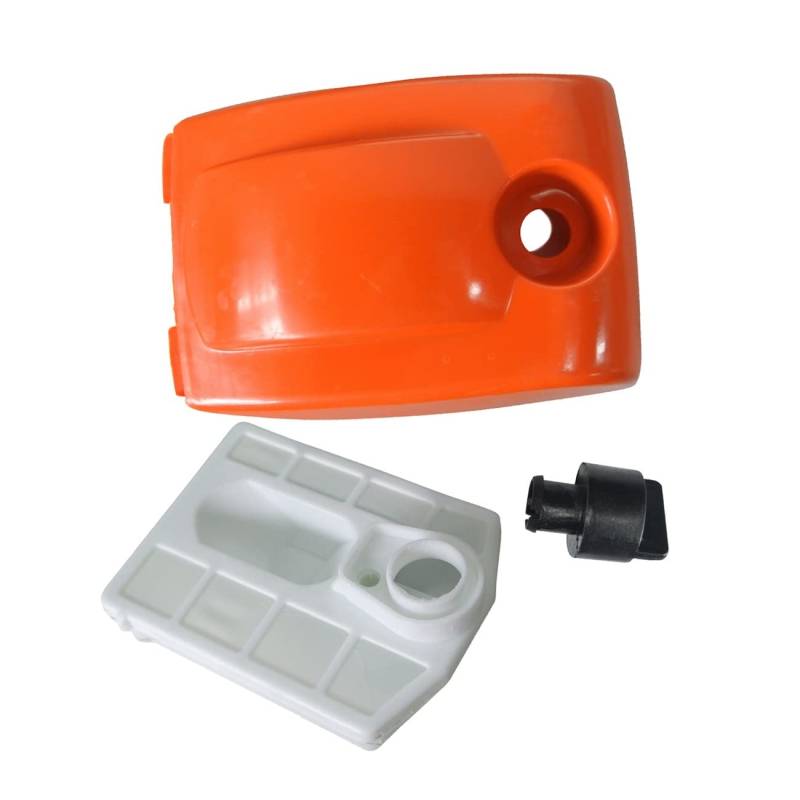 Ersatzteile Luftfilter-Reiniger-Abdeckung Luftfilter mit Filtermutter passend für 4500 5200 45cc 52cc Luftfilterabdeckung Kettensäge von HAKTAS