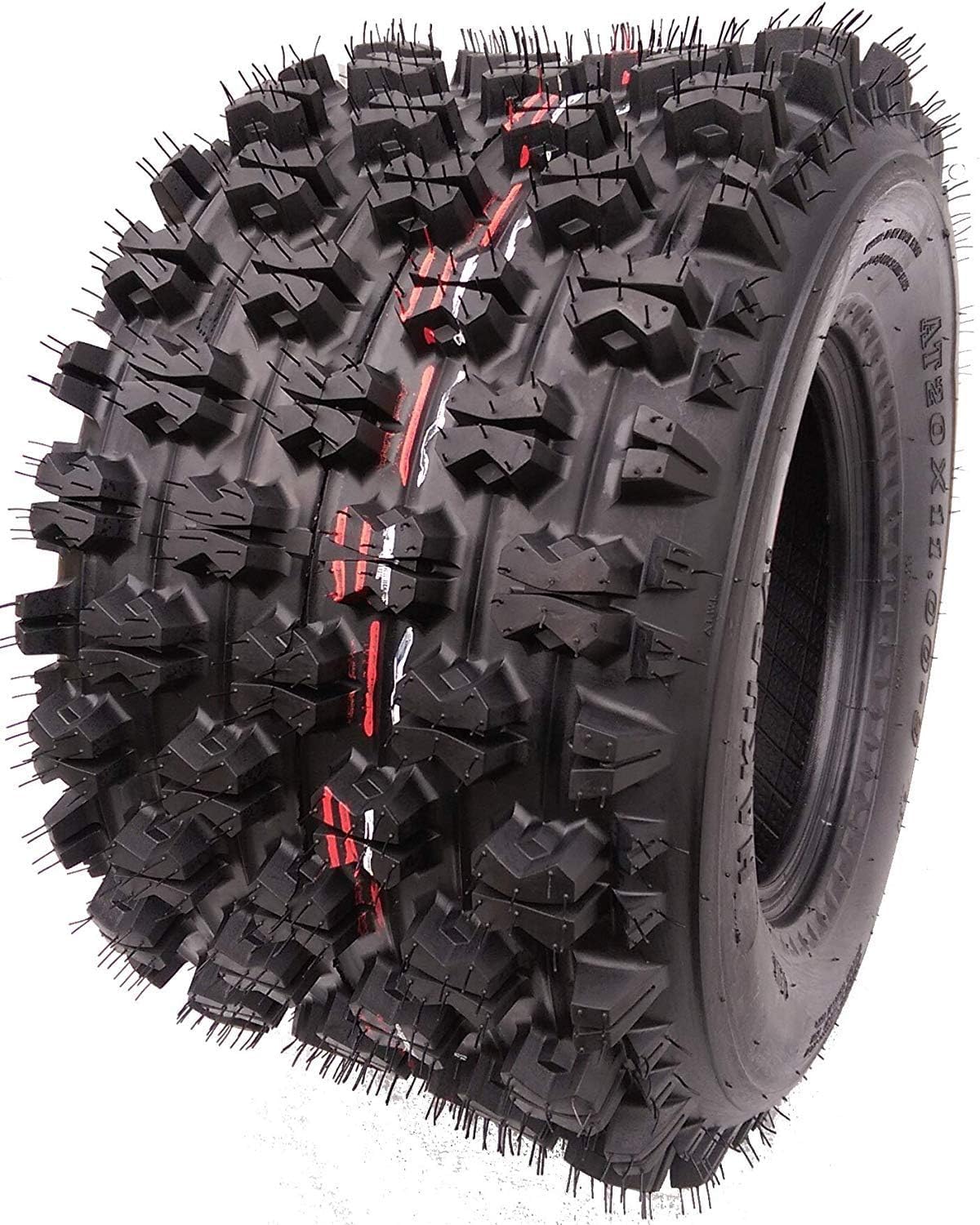 1x 22x10-10 4PR P357 22x10.00-10 (4Lagen) e4 TL E-Geprüft ATV UTV Reifen für Quad, Geländereifen Offroad von HAKUBA