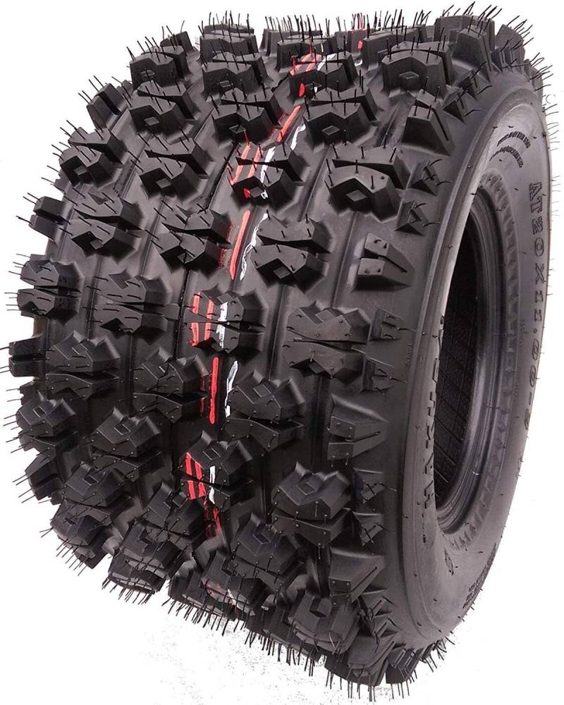 1x 22x10-10 4PR P357 22x10.00-10 (4Lagen) e4 TL E-Geprüft ATV UTV Reifen für Quad, Geländereifen Offroad von HAKUBA