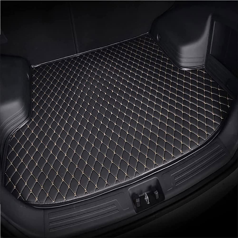 Auto Kofferraumwanne Kofferraummatte für Ford Edge 2015-2020 (7 Seats), Wasserdicht Kratzfest Kofferraum Schutzmatte Kratzfeste Kofferraumwanne,D von HALEUP
