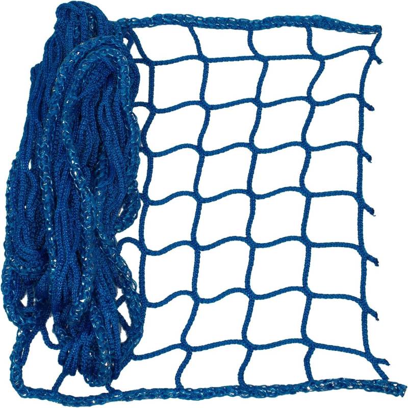 Hamburger TAUWERK Netz, Universal Schutznetz Blau - Netzgröße 1m x 10m - Made in Germany, Sicherheitsnetz, Balkonnetz, Rausfallschutz Hochbett, Relingsnetz von HAMBURGER TAUWERK-FABRIK EST. 1901