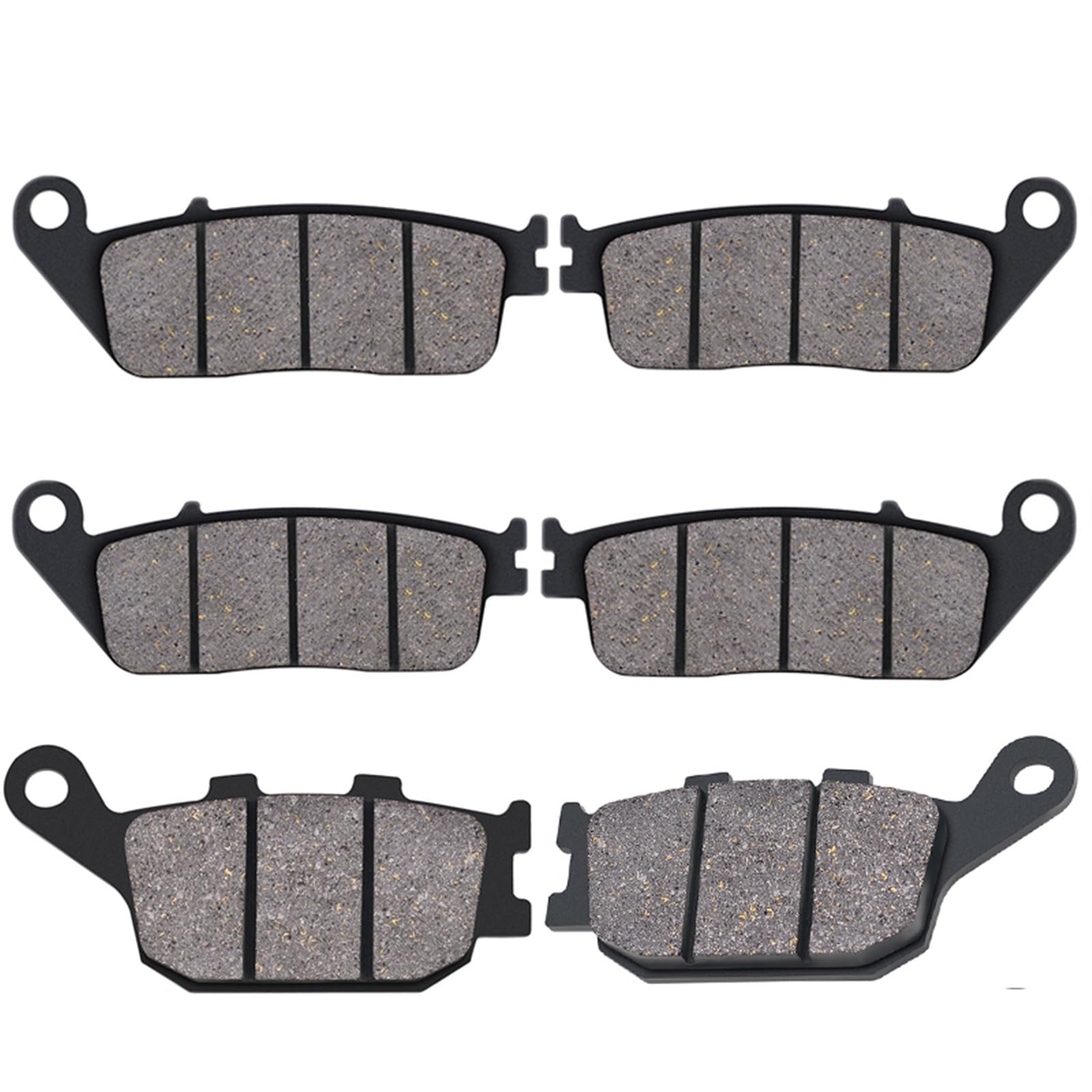 FÜR 599 FÜR CBR600 FÜR CBR 600 F3 FÜR CB600F Hornet FÜR CB 600F FÜR CB750 FÜR CBF1000 Bremsbeläge Vorne Und Hinten Motorrad Bremsbeläge(2pc Front and Rear) von HAMFISTB