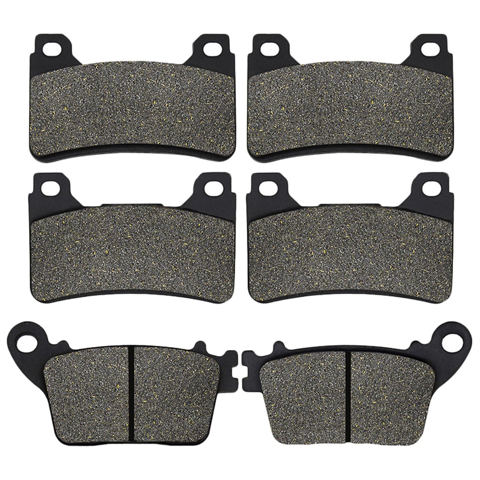 Für CBR 1000RR Fireblade CBR1000RR CBR 1000 RR Für CBR 600RR CBR600RR 2006-2016 Motorrad Bremsbeläge Vorne Hinten Motorrad Bremsbeläge(Front and Rear) von HAMFISTB